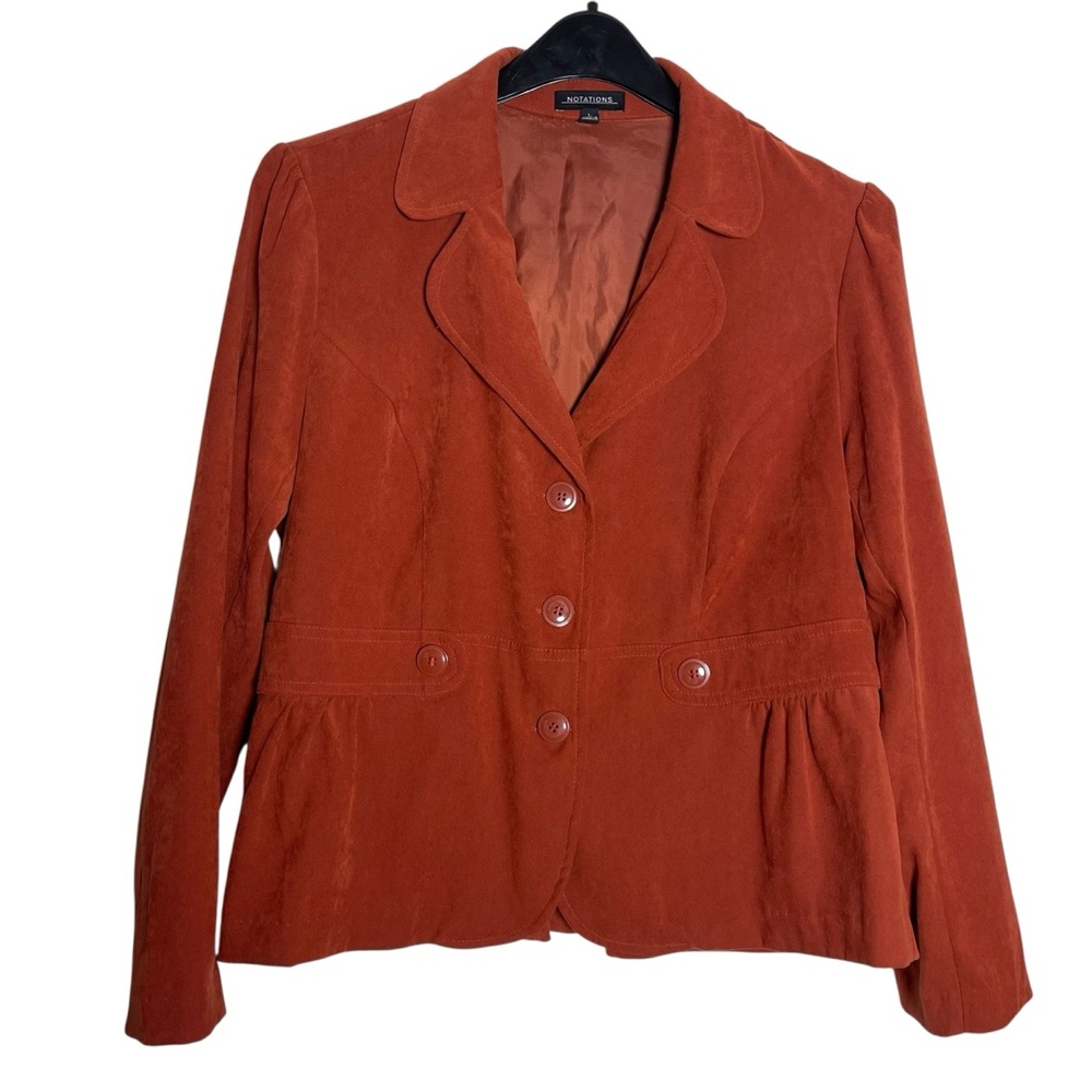 Notations‎ Women's Rust Blazer